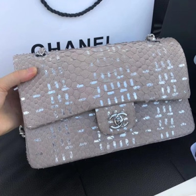 Chanel Women Leather Shoulder Bag,25CM - 샤넬 여성용 레더 숄더백,CHAB0024,25CM,그레이