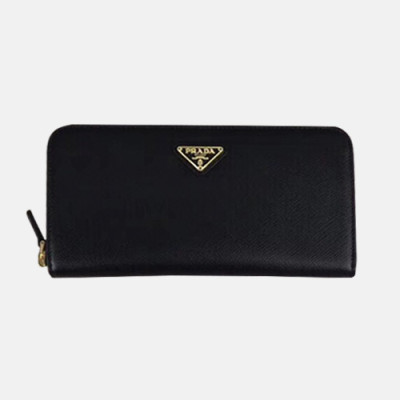 Prada 2018 Mens Zip Round Saffiano Wallet - 프라다 남성 신상 지퍼라운드 사피아노 장지갑 PRA0163 20CM