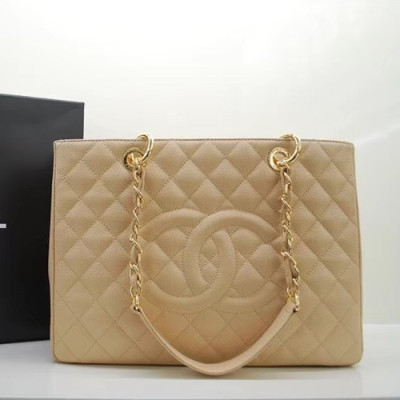 Chanel Chain Tote Shoulder Bag,34CM - 샤넬  체인 토트 숄더백,CHAB0072,34CM,베이지