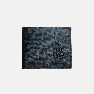 Prada 2018 Mens Saffiano Wallet - 프라다 남성 신상 사피아노 반지갑 PRA0195 19CM