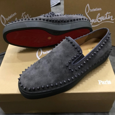 CHIRSTIAN LOUBUTIN 2018 LEATHER LOAFER  - 크리스챤 루부탱 남여 레더 로퍼 BTIN0020 , 사이즈 (225 - 280)