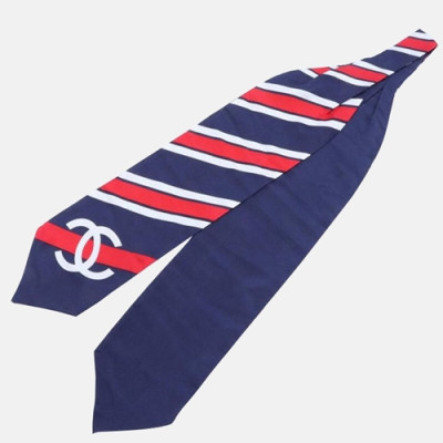 CHANEL  MENS  NECKTIE  NAVY  -  샤넬 남성용 넥타이 네이비