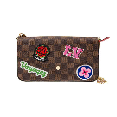 Louis Vuitton 2018 Pochette Felicie N60129 -  루이비통가방 포쉐트 펠리시 체인지갑 LOU0255 21CM