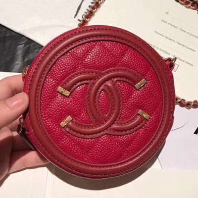 Chanel Women Mini Cross Bag,12CM - 샤넬 여성용 미니 크로스백 CHAB0195,12CM, 레드