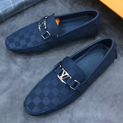 LOUIS VUITTON 2018 MENS STRAP LEATHER LOAFER  - 루이비통 남성 스트랩 레더 로퍼 LOU0284 , 사이즈 (240 - 275)