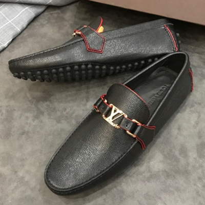 LOUIS VUITTON 2018 MENS STRAP LEATHER LOAFER  - 루이비통 남성 스트랩 레더 로퍼 LOU0291 , 사이즈 (240 - 275)