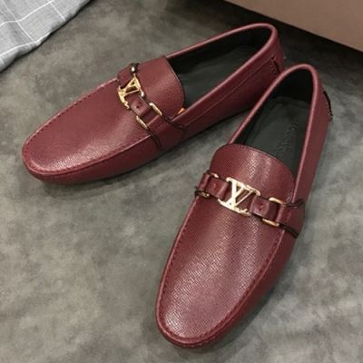 LOUIS VUITTON 2018 MENS STRAP LEATHER LOAFER  - 루이비통 남성 스트랩 레더 로퍼 LOU0292 , 사이즈 (240 - 275)