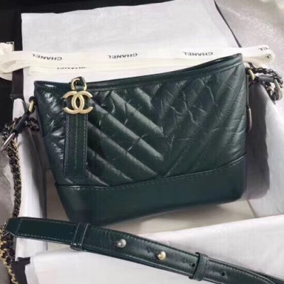 Chanel 2018 Gabrielle  Hobo Shoulder Bag,20/28CM - 샤넬 2018 가브리엘 호보 숄더백, CHAB0217,20/28CM,그린