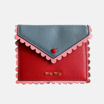 2018/19 MiuMiu Ladies Madras Love Pouch 5M F001 - 미우미우 마다스 러브 파우치 MIU004X 15.5CM