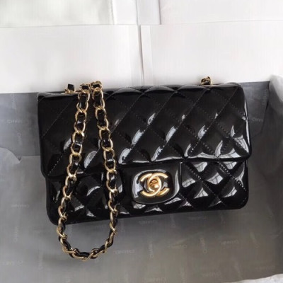 Chanel Women  Chain Leather Shoulder Bag 1116 ,20CM - 샤넬 여성용 체인 레더 숄더백1116 - CHAB0231,20CM,블랙