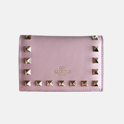 Valentino 2018 Rockstud Leather Purse - 발렌티노 신상 락스터드 레더 월릿 VAL0058 11.5CM