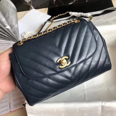 Chanel 2018/2019 Chain Shoulder Bag,22CM - 샤넬 2018/2019 체인 숄더백 CHAB0250,22CM,블루