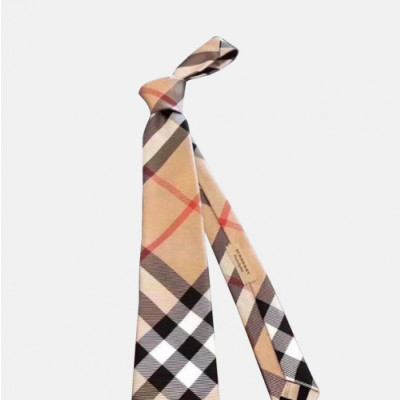 BURBERRY  MENS  NECKTIE BROWN  -  버버리 남성용 넥타이 브라운