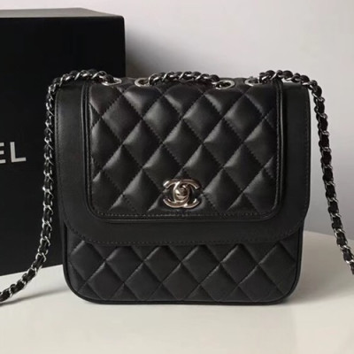 Chanel 2018/2019 Chain Shoulder Bag,19CM - 샤넬 2018/2019 체인 숄더백 CHAB0267,19CM,블랙