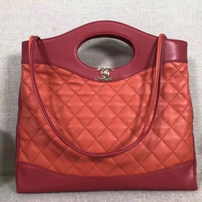 Chanel 31 Tote Shoulder Bag ,37CM - 샤넬 31 토트 숄더백CHAB0273,37CM,레드