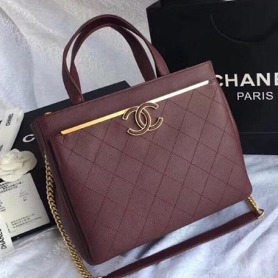 Chanel 2018/2019 Shoulder Bag,26CM - 샤넬 2018/2019 숄더백  CHAB0320,26CM,와인