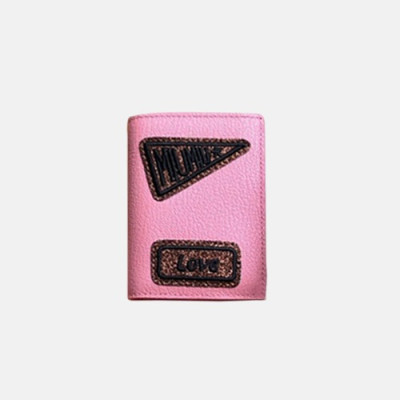 MiuMiu 2018 Ladies Matelassé Small Wallet 5MV204 - 미우미우 마테라쎄 남자 반지갑 MIU0086X  8CM