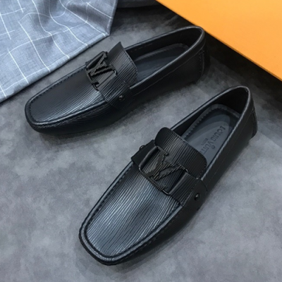 LOUIS VUITTON 2018 MENS STRAP LEATHER LOAFER  - 루이비통 남성 스트랩 레더 로퍼 LOU0300 , 사이즈 (240 - 275)