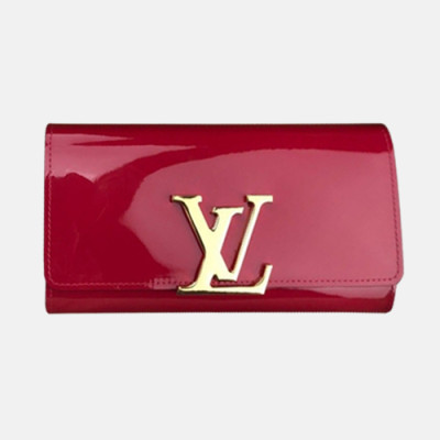 Louis Vuitton 2018  Port-Poyu Ruiz Patent Wallet - 루이비통 포르트포이유 루이즈 패턴트 지갑  LOU0337 19.5CM