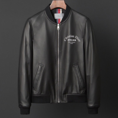 [미러급] Christian Dior 2018 Mens Leather Jacket - 크리스챤 디올 남성 신상 레더 자켓 Dio0057x.Size(M - 3XL)