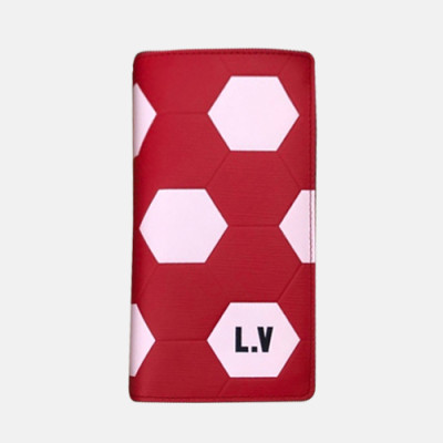 Louis Vuitton 2018 Mens World Cup Anniversary Brazza Wallet M63294  - 루이비통 월드컵 기념 포켓 오거나이저  LOU0392 10CM