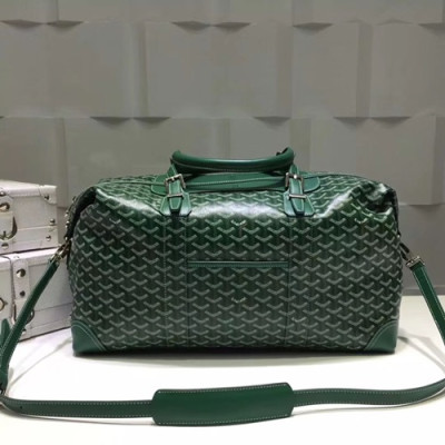 Goyard Leather Green Bag,48CM - 고야드 레더 그린 남여공용 여행용가방,GYB0017,48CM