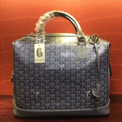 Goyard Leather Gray Bag,43CM - 고야드 레더 그레이 남여공용 여행용가방,GYB0073,43CM