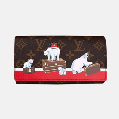 [매장판] Louis Vuitton 2018 Ladies Monogram Sarah Wallet M62086 - 루이비통 신상 모노그램 사라 월릿 LOU0515 19CM