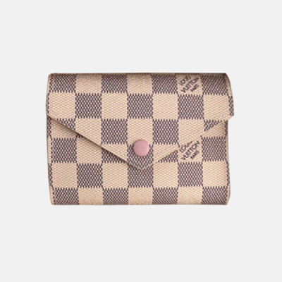 Louis Vuitton 2018 Ladies Damier Victorine Wallet N64022 - 루이비통 빅토린 월릿 다미에 반지갑   LOU0527 12CM