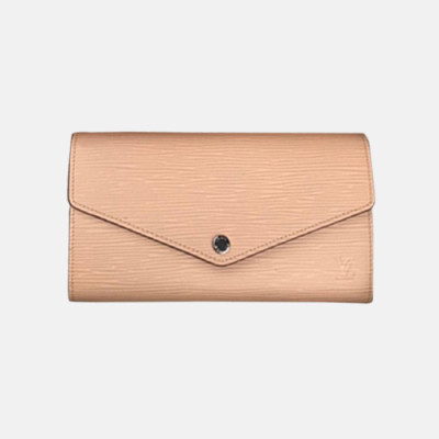 Louis Vuitton 2018 Ladies Flap Sarah Epi Wallet M60724 - 루이비통 플랩 포트후이유 사라 에피 월렛 LOU0539 19CM