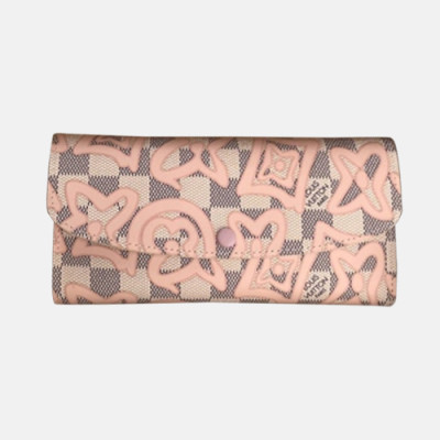 Louis Vuitton 2018 Ladies Aur Emilie Wallet N60096 - 루이비통 신상 아주 에밀  웰릿 LOU0544  19CM