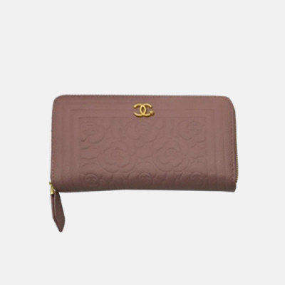 Chanel 2018 Ladies Capuskin Zippy Long Purse - 샤넬 카푸스킨 장지갑  CNL0045 19CM