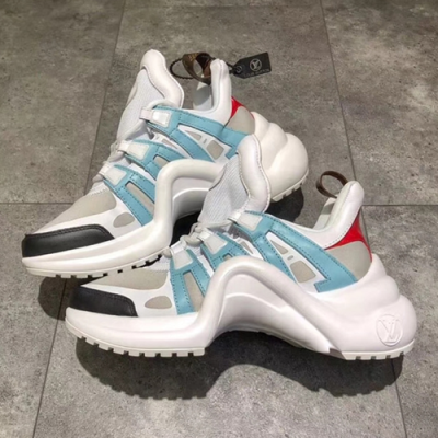 Louis Vuitton 2018 Archite Running Shoes - 루이비통 아치라이트 스니커즈 민트 LOU0562 , 사이즈 (225 - 280)