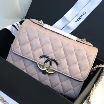 Chanel 2018 Cruise Chain Flap Shoulder Bag ,22CM - 샤넬 2018 크루즈 플랩 숄더백 CHAB0524,22CM,핑크