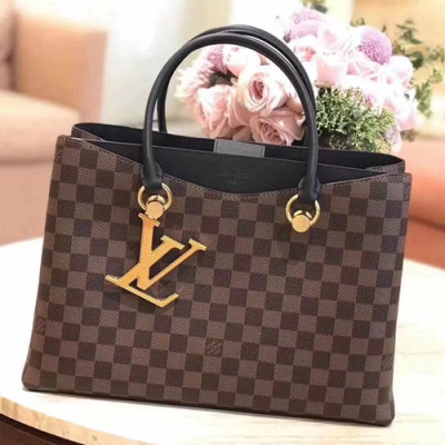 Louis Vuitton Riverside Tote Shoulder Bag,36cm - 루이비통 리버사이드 토트 숄더백  N40050,LOUB0379 ,36cm,브라운