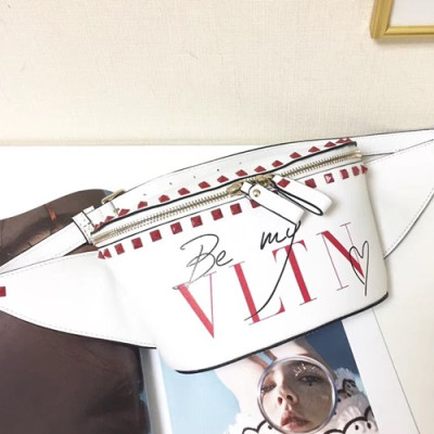 Valentino Logo Belt Bag,24cm - 발렌티노 로고 남여공용 벨트백,VTB0011,24cm,화이트