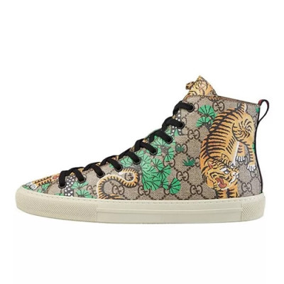 Gucci Bengal Tiger GG High-Top Sneakers - 구찌 벵갈호랑이 GG 슈프림 하이탑 스니커즈 GUC0369 ,Size (240 - 285)