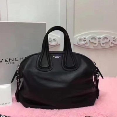 Givenchy Nightingale Leather Tote Shoulder Bag,28CM - 지방시 나이팅게일 레더 토트 숄더백,GVB0020,28CM,블랙