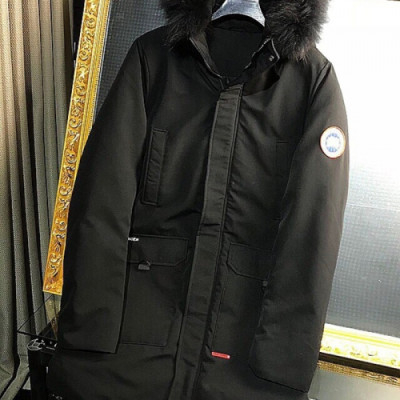 Canada Goose 2018 Mens Logo Long Down Padding - 캐나다구스 남성 롱다운 패딩 Can0057x.Size(M - 3XL)블랙