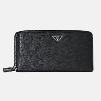 Prada 2018 Mens Saffiano Leather Zippy Long Purse 1188 - 프라다 남성 신상 사피아노 레더 지피 장지갑 Pra0301x.Size21CM 블랙