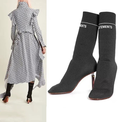 Vetements 2018 Lighthill Sockboots Red - 베트멍 라이터힐 삭스부츠 레드 Vet0011x.Size(220 - 245)블랙