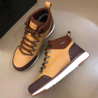 UGG 2018 Mens High-top Shoes - UGG 남성 하이탑 양털 슈즈 Ugg0050x.Size(245 - 270)옐로우