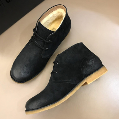 UGG 2018 Mens Ankle Boots - UGG 남성 양털 앵클부츠 Ugg0059x.Size(245 - 270)블랙