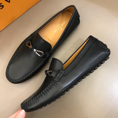 Louis Vuitton 2018 Mens Strap Leather Loafer  - 루이비통 남성 스트랩 레더 로퍼 Lou0614x.Size(240 - 270)블랙