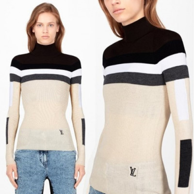 Louis vuitton Crew neck Sweater - 루이비통 울 크루넥 스웨터 Lou0627x.Size(Free)배색