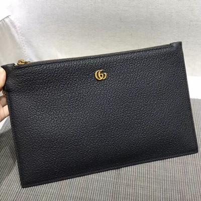 Gucci Leather Clutch Bag ,29CM - 구찌 레더 남성용 클러치백 GUB0179 ,29cm,블랙