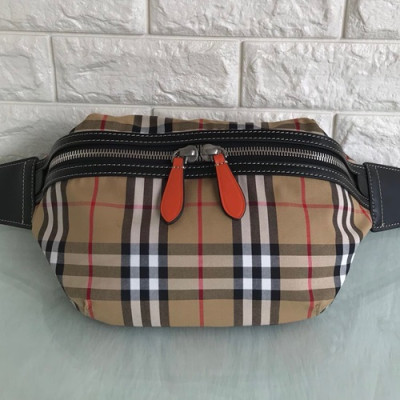 Burberry Belt Bag , 23cm - 버버리 남여공용 벨트백 ,BURB0058,23cm,브라운