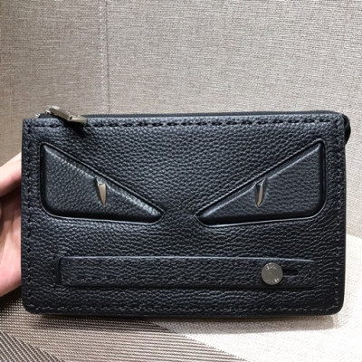 Fendi Leather Clutch Bag ,24CM - 펜디 레더 남여공용 클러치백 FENB0069,24CM,블랙