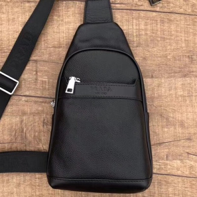 Prada 2018 Hip Sack ,28CM - 프라다 2018 남성용 힙색 PRAB0021,28cm,블랙