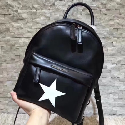 Givenchy 2018 Leather Back Pack,28cm - 지방시 2018 레더 남여공용 백팩 GVB0020,28cm,블랙